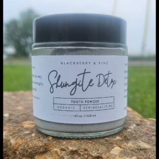 Shungite Detox Tooth Care - Powder and Leave On Salve